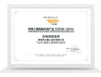 TL875市场体现金奖